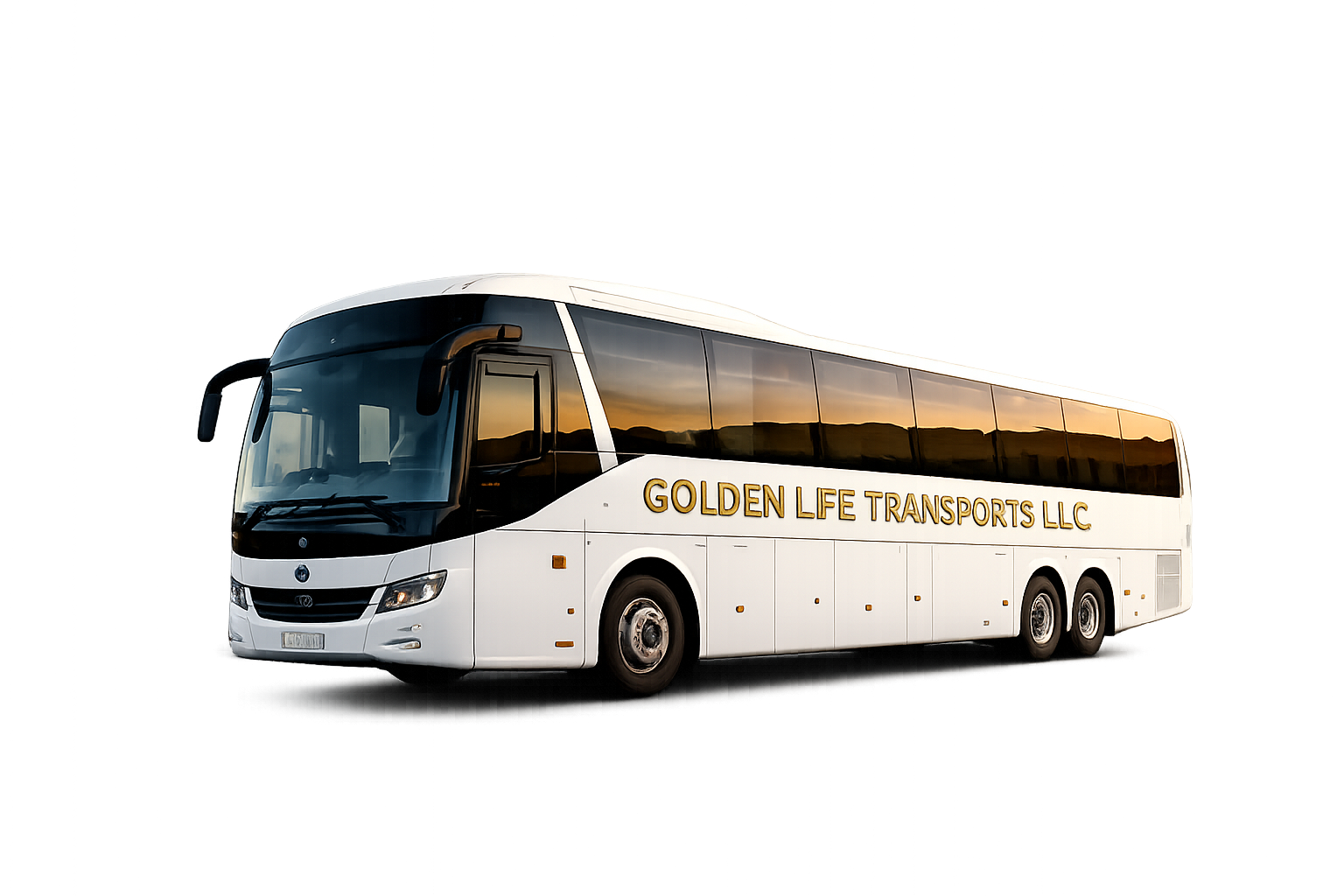 Golden Life luxury coach bus